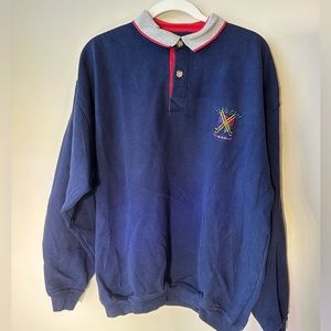 Vintage Great Lakes Recreation Collared Sweatshirt